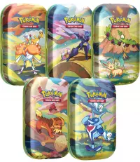 Ilustracja produktu Pokemon TCG: Vibrant Paldea - Mini Tin Display (5 szt.)